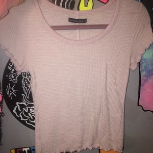 super soft abercrombie crop top